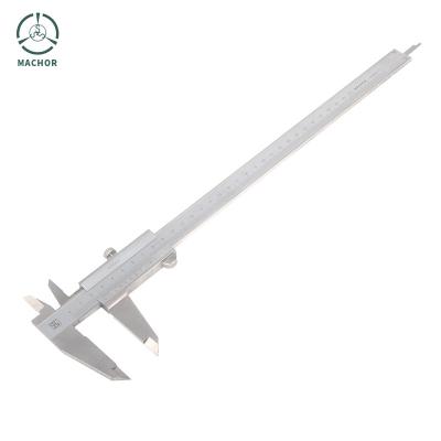 China Durable Gauge Lay 0-1000mm Heights Accuracy 0.02mm High Carbon Steel Manual Vernier Caliper Price Picture Diameter for sale