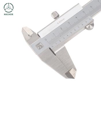 China Durable Measuring Accuracy 0.02mm High Carbon Steel 0 - 150mm Vernier Caliperize Caliper Vernier for sale