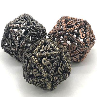 China DND sets Customized 20 sided 40mm hollow DND set 60mm high quality copper dies for sale