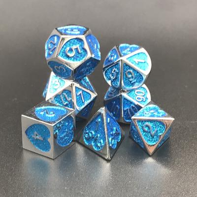 China DND Board Game RPG Metal Fashionable Polyhedral Dies for sale