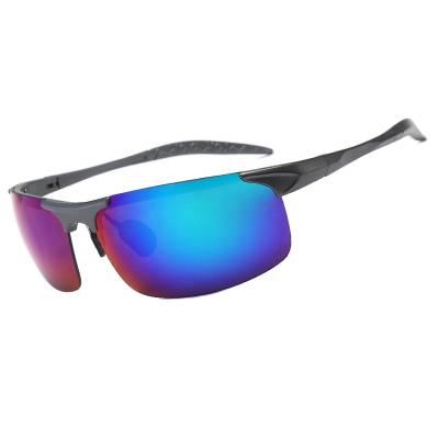 China New Fashionable High Quality Outdoor Mount Imitation Aluminum Sunglasses Silicone Magnesium Glass Mountain Climbing Men Soft Nose Bracket for sale