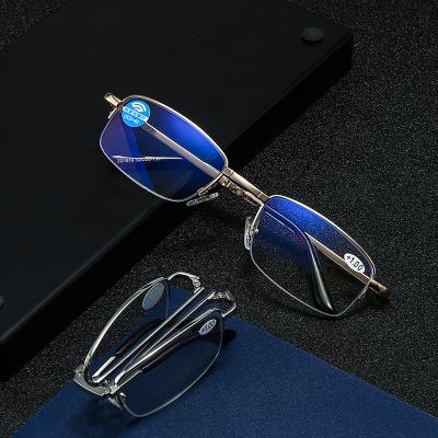 China Eyewear Trade Good Quality Customized Wholesale Product Popular Presbyopia Folding Glasses for sale