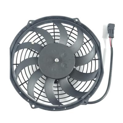 China High quality vehicle refrigeration DC12V24V refrigerated truck fan engineering 10 inch fan truck. for sale