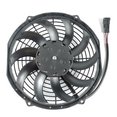 China High Quality Vehicle Refrigeration DC12V Refrigerated Truck Fan Engineering Truck 10 Inch Blower 12541X 12V Fan. for sale