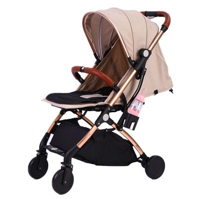 China Carry Baby Easily Super Stroller Baby Stroller Portable Luxurious One Hand Folding Multi Function Child Baby Prams for sale