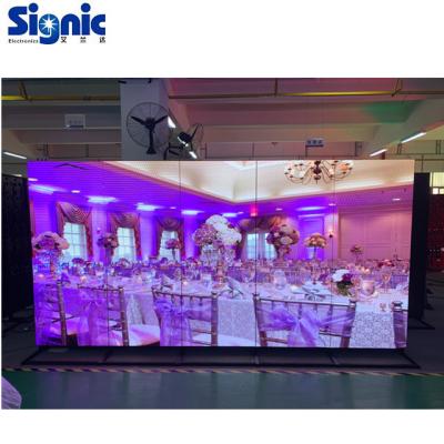 China Portable led poster screen poster display indoor led display high resolution indoor led poster for sale