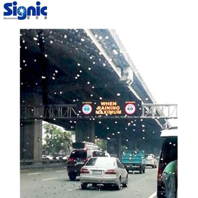 China Outdoor Road Speed ​​Limit Sign Traffic Message Fixed Variable LED Display for sale