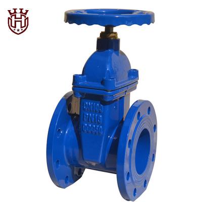 China DIN3352 F4 Resilient Seated Water System Valve 8 Gost Malleable Iron Gate Valve For Water Pipe for sale