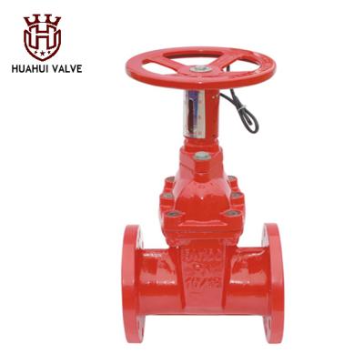 China Resilient Seated Water System BS / DIN Signal Gate Valve For Fire Fighting System for sale