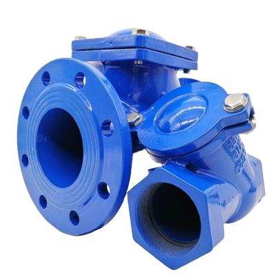 China General Ductile Iron PN16 DN500 Flanged Ball Check Valve Non Return Check Valve for sale