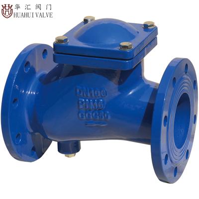 China Water Treatment Hot Sale Flange Double Pressure DN50-DN500 Ball Check Valve for sale