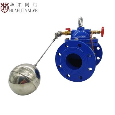 China 100X Water Sytem Water Treatment Shut Off Water Level Control Valve Automatic Float Valve Made in Taiwan for sale