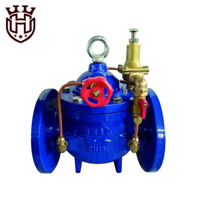 China DN800 PN16 Water Sytem Water Treatment Ductile Iron Pressure Reducing Control Valve for sale