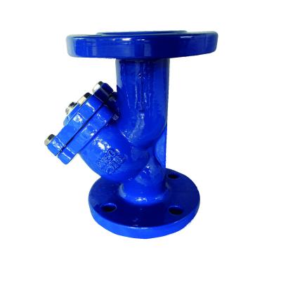 China DIN3202 F1 Water System Ductile Iron Flanged Y Strainer Y Filter for sale