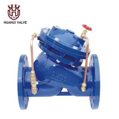 China Water Sytem Water Treatment Control Valve Slow Closing Hydraulic Stop Valve for sale