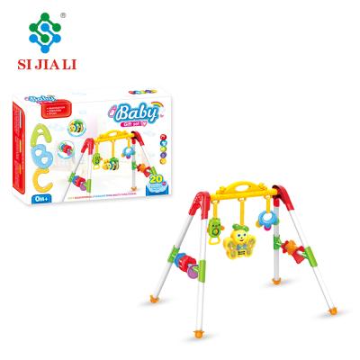 China Toy Cheap Price Plastic ABS Smart Baby Activity Equipment Baby Educational Gym with Music for sale