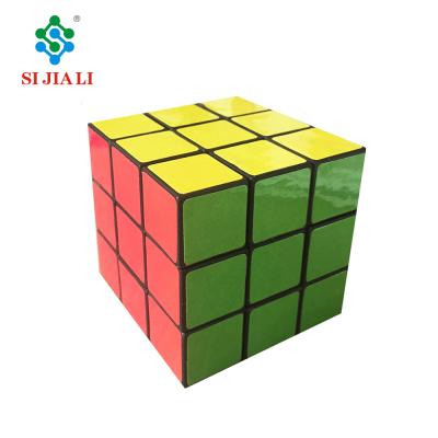 China Promotional Black DIY TOY Magic Cube Low Price Small Size 5.5CM For Sale for sale