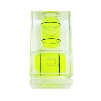 China XUEREN Two Spirit Level Green Mini Bubble Hot Shoe Camera Spirit Level Two For Camera Accessories for sale