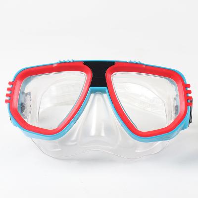 China Wholesale Scuba Diving Goggles Swimming Goggles Snorkeling Equipment Snorkeling Mask Waterproof Silicone Mirror Circle Mask For Adult for sale