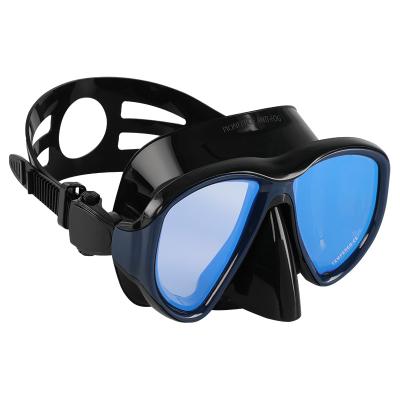 China High Quality Professional Dive Mask Permanent Anti-fog Silicone Lens Mask HD Air Intake Scuba Set Snorkeling Equipment Mirror Diving Equipment Mask For Adult for sale