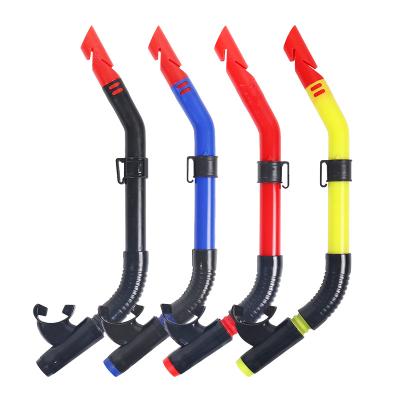 China Wholesale PE+ABS+PVC Air Intake Cheap Breathing Tube Swimming Snorkeling Diving Snorkeling Equipment For Adults Or Kids for sale