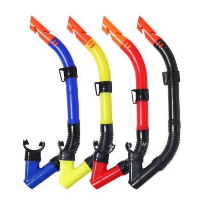 China Wholesale Cheap PE+ABS+PVC Tube Air Intake Breathing Tube Swimming Scuba Diving Snorkeling Equipment For Adults Or Kids for sale