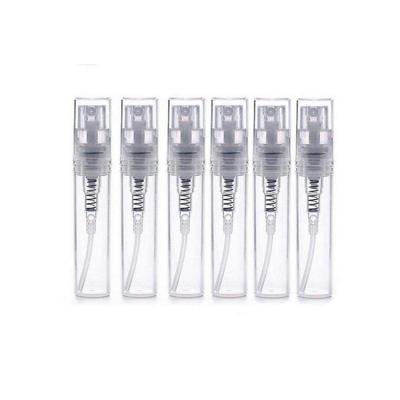 China Luxury 2ml 3ml 5ml 10ml Mini Round Vials Glass Perfume Sample Atomizer Spray Bottles for sale