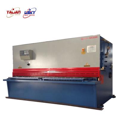 China Factory CNC Hydraulic Sheet Metal Shear Machine 3 Meters Sheet Metal Cutting for sale