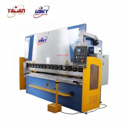 China Stainless plate bending YALIAN/USKY CNC press brake, press brake machine, metal press brake machine for sale