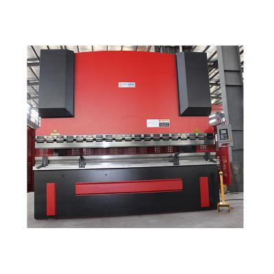 China Stainless Plate Bending Bending Machine Manual Metal Sheet Metal Bending Machine WC67Y/K-125/2500 for sale