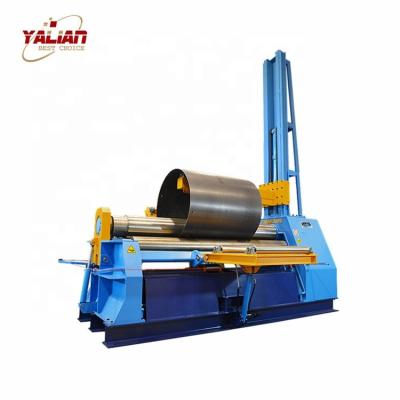 China YALIAN 12mm thickness 2000mm length electronic steel plate sheet rolling 4 rolls plate bending machine cold rolling machine for sale