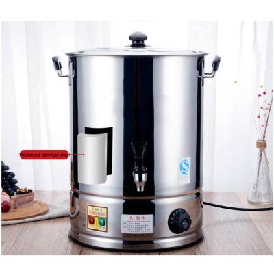 China Keep Rice Hot Bucket Large Stainless Steel Ice Buckets For Parties Heating Soup Beer Coffee Milk Tea Bucket for sale