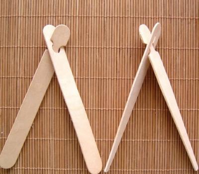 China Viable Biodegradable Wholesale Disposable Wooden Chopsticks/Tweezers for sale