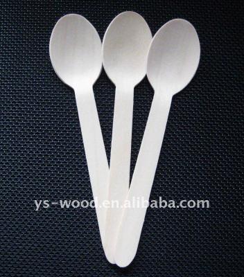 China Eco-friendly wooden tableware stored disposable cutlery for sale