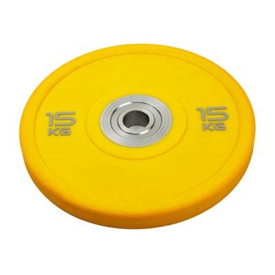 China New Fitness Competition Weight Lifting Bumper Flat Universal Type for sale