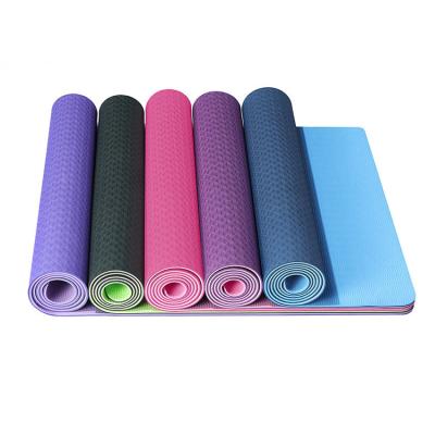 China For yoga training& custom gym fitness band yoga mat yoga mat for yoga fitness training for sale