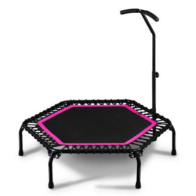 China With Protective Net Rectangle Manufacturer Outdoor Indoor Kid Fitness Training Mini Trampoline for sale