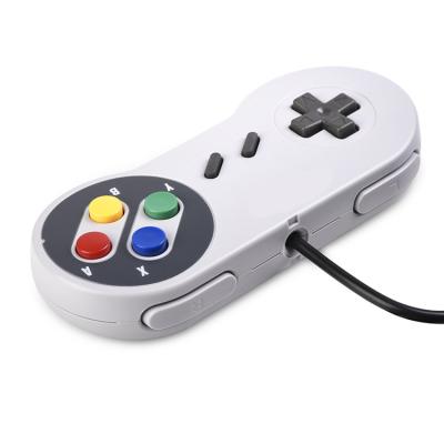 China High Quality Cable Controller Stable Connection Game Joystick for Super Nintendo SNES for sale