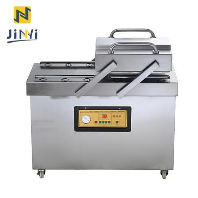 China Commercial Performance JINYI DZ-400/2SC Vegetable Airtight Seal Machine Food Vacuum Perfect Sealing Packaging for sale