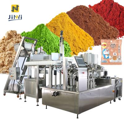 China 3 Side High Accuracy Automatic Wheat Flour Filling Packing Machine JINYI JYIII-F100 for sale