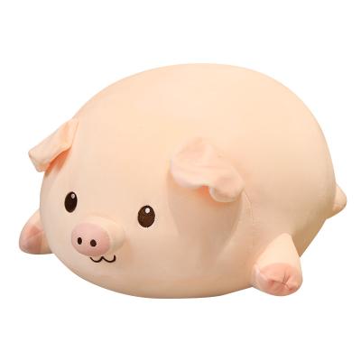 China Soft Hot Selling Different Sizes Soft Piggy Plush Pillow Gift For Kids Girlfriend Comfortable Pig Stuffed Toy Pig Plush Toys for sale