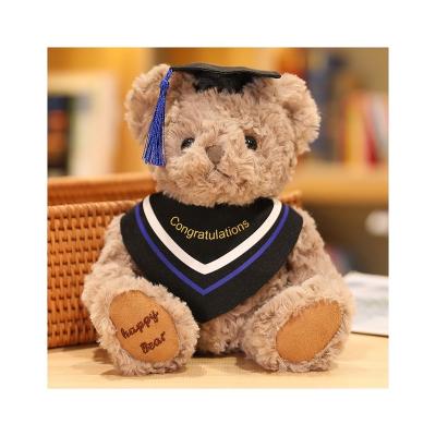 China Soft Doctor Bear action figure Doctor bear plush toy Teddy bear graduation for sale