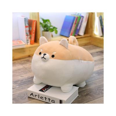 China Soft wholesale soft bulk sofa custom throw cushion Shiba Inu plush toy stuffed animal toys dog corgi plush pillow for sale