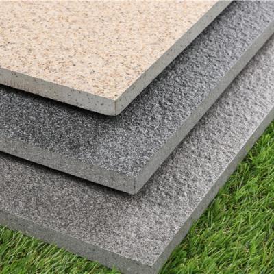 China Outdoor xitang 200X600X18mm garden balcony path driveway villa non-slip tiles courtyard paving outdoor travertine stone porcelain floor tiles for sale