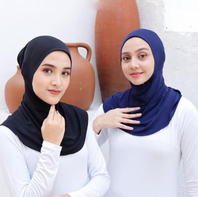 China 2022 Breathable New Woman Hijab Inner Hijab Style Under Ninja Cotton Cover Hat And Tank Top Muslim Islamic Ladies for sale