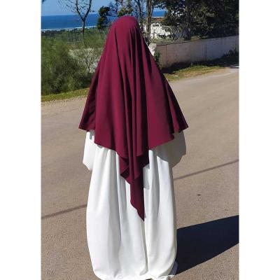 China Muslim Women Long Hijab New Style 14 Colors Hijab Islamic Clothing Single Layer Modern Casual Woman Headscarf for sale