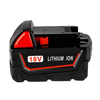 China Machine-Rechargeable 18 Volt 18650 Lithium Battery Packs 18 Mm , Suitable For Milwaukee Power Tools for sale