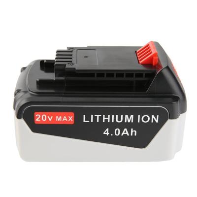 China Optional Long Life 20v 2Ah 3Ah 4Ah 5Ah 6Ah Multi-capacity Power Tool Battery Suitable To Replace Black&Decker Power Tool Battery for sale