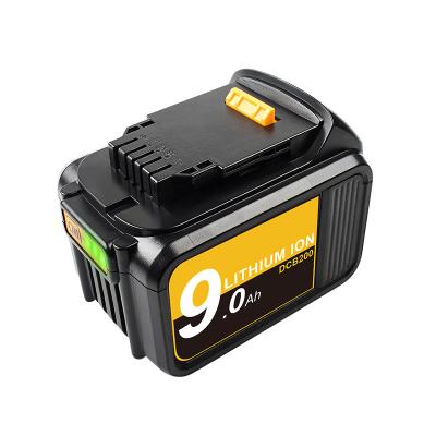 China High Quality Machine-Tool Battery DCB181 DCB182 DCB200 DCD780 DCD785 DCD795 Lithium Ion Replacement Power Tool Battery For DeWalt Tools for sale