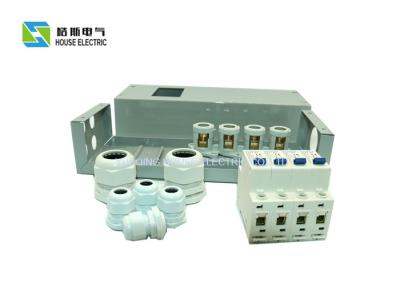 China Terminal Street Lighting Junction Box 1 2 3 4 Pole Gray Color OEM Service for sale